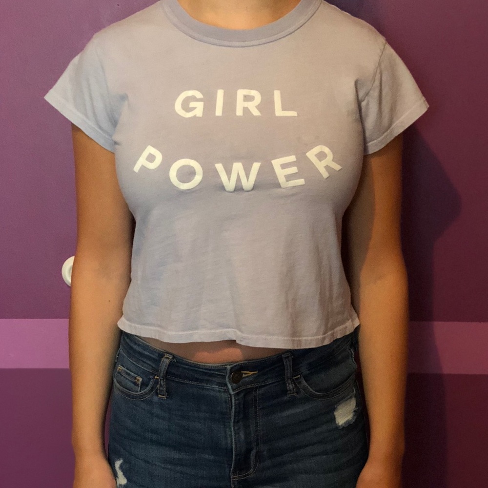 Brandy Melville Short-sleeved Crop Top